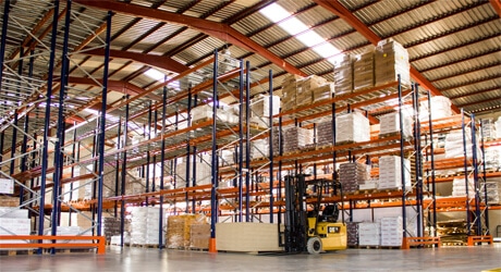 Temporary storage warehouse and LAME in the central facilities of Grupo Marítima Sureste