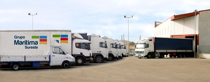 Fleet of lorries - Grupo Marítima Sureste