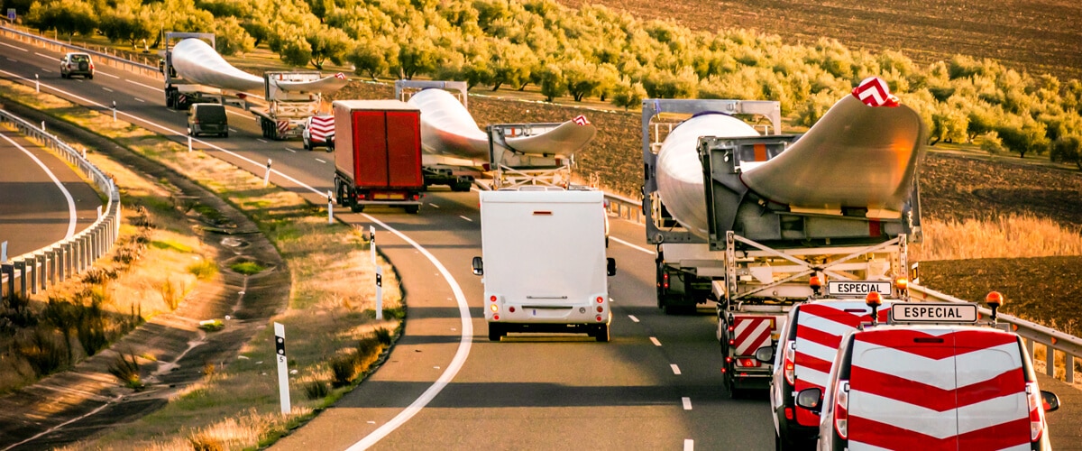 Exceptional national road haulage in Spain