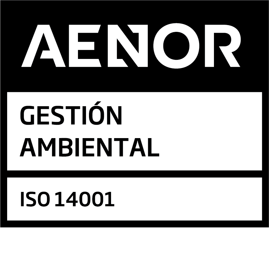 Sello AENOR ISO 14001 POS - Operador Económico Autorizado,ISO 9001