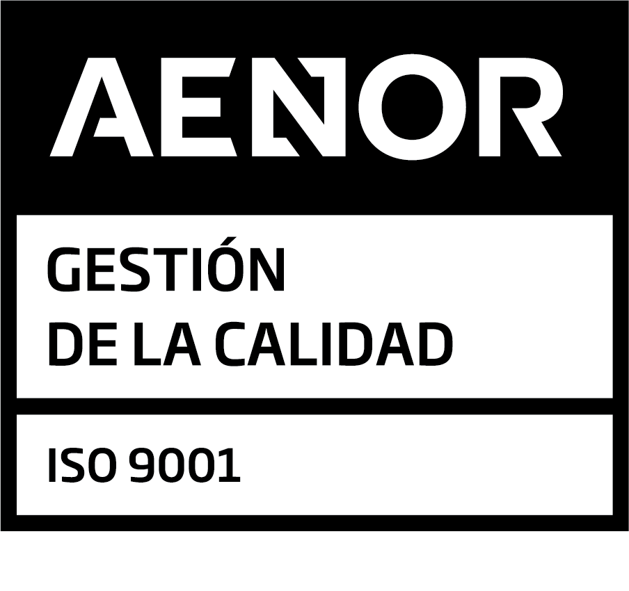 Sello AENOR ISO 9001 POS - Operador Económico Autorizado,ISO 9001