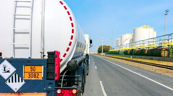 Transport of dangerous goods by road